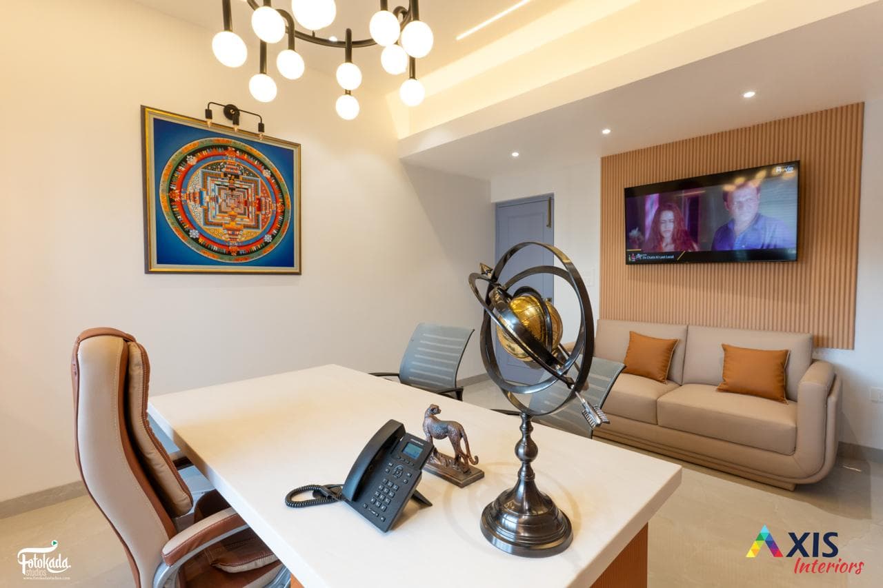 Calm consultation lounge at Ayurshree Ayurveda